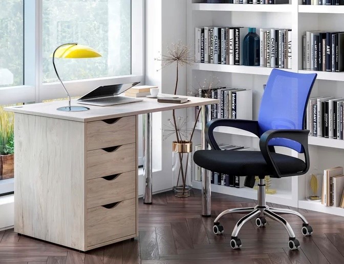 Офисный комплект мебели Home Office (Денвер Светлый) в Химках - изображение