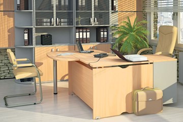 Набор мебели в офис Милан для руководителя отдела в Подольске
