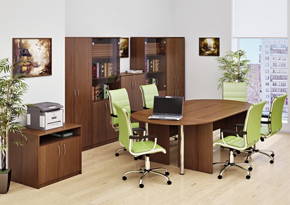 Мебель для переговорной Nova S, Орех Гварнери в Подольске - изображение