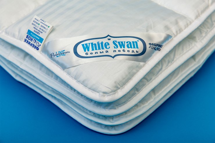 Одеяло всесезонное двуспальное Белый лебедь в Подольске - изображение 1