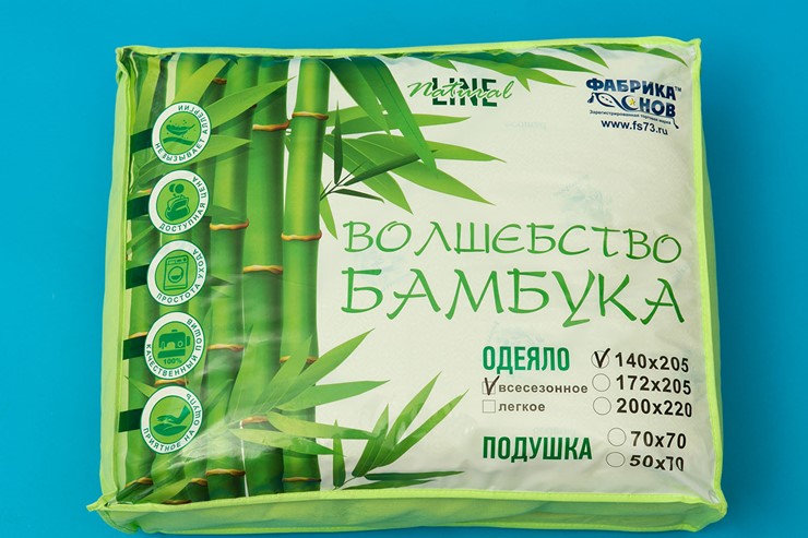 Одеяло всесезонное евро Волшебство бамбука в Москве - изображение 2