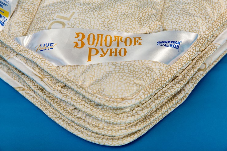 Одеяло всесезонное полутороспальное Золотое Руно в Подольске - изображение 1