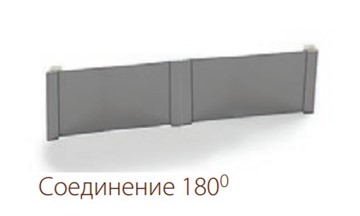 Соединение 180 гр. для цоколя, цвет белый в Москве