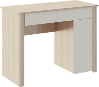 Косметический столик Глэдис М28 (Шимо светлый/Белый текстурный) в Подольске - предосмотр