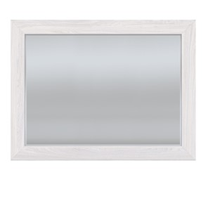 Зеркало настенное ПАРМА НЕО,  ясень анкор светлый /  экокожа polo белая в Одинцово