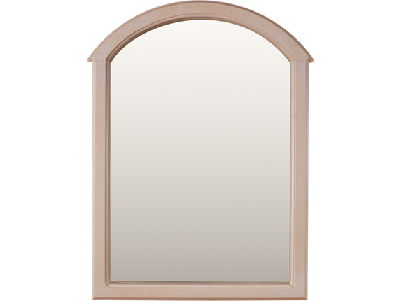 Зеркало 730х550 мм. Беленый дуб в Подольске - изображение
