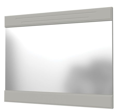Зеркало навесное Олимп с декоративными планками (фисташковый) в Одинцово - изображение