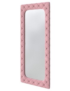 Зеркало настенное Flavio Big, Велюр (Casa Жемчужно-розовый) в Химках