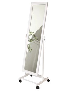 Зеркало напольное BeautyStyle 27 (135х42,5см) Белое в Серпухове - предосмотр 6