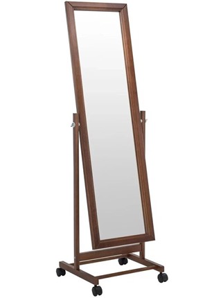 Зеркало напольное BeautyStyle 27 (135х42,5см) Средне-коричневый в Москве - изображение
