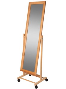 Зеркало напольное BeautyStyle 27 (135х42,5см) Светло-коричневый в Химках