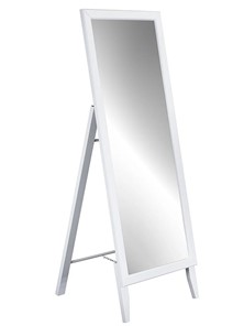 Зеркало напольное в гардероб BeautyStyle 29 (131х47,1х41,5см) Белый в Москве - предосмотр
