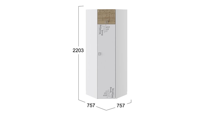 Угловой шкаф Оксфорд (ТД-139.07.23) в Одинцово - изображение 2
