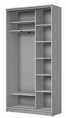 Шкаф 2-дверный ХИТ 24-4-15-77-10, Замок, дуб млечный в Подольске - изображение 1