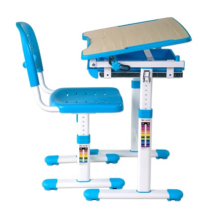 Растущая парта + стул Piccolino Blue в Химках - изображение