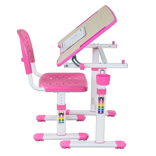 Растущая парта и стул Piccolino II Pink в Одинцово - изображение 5