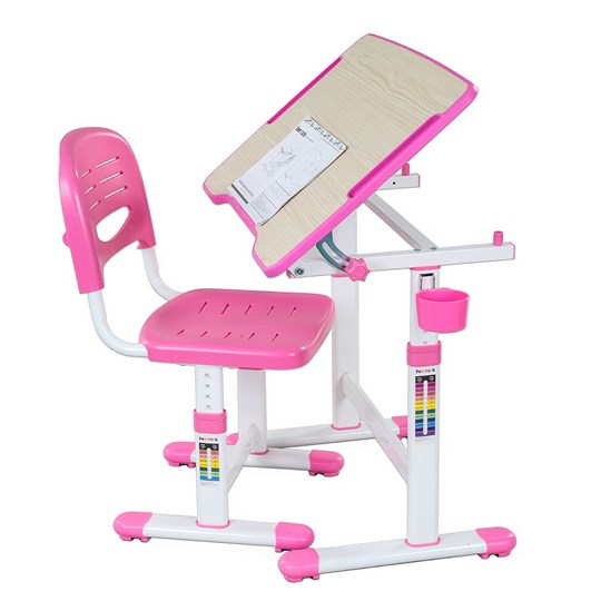 Растущая парта и стул Piccolino II Pink в Химках - изображение 4