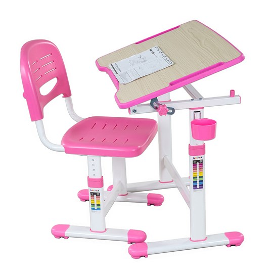 Растущая парта и стул Piccolino II Pink в Химках - изображение 3