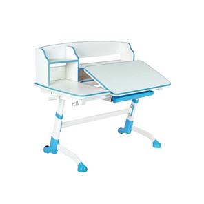 Детский стол-трансформер Amare II Blue с надстройкой в Одинцово - предосмотр 2