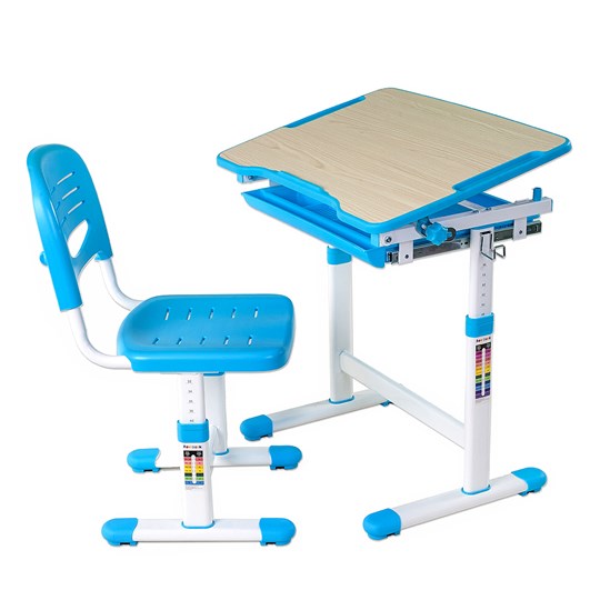Растущая парта + стул Piccolino Blue в Химках - изображение 6
