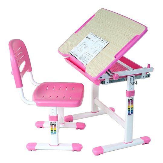 Растущий стол и стул Piccolino Pink в Одинцово - изображение 3
