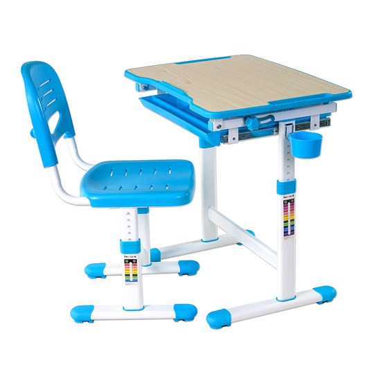Растущая парта + стул Piccolino Blue в Одинцово - изображение 4