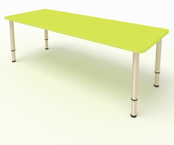 Детский стол 2-местный  (по одну сторону столешн.) СДО-3 (0-3) желтый в Подольске