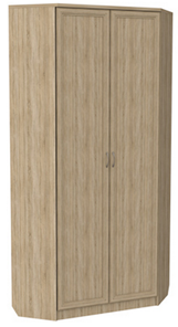 Шкаф 401 угловой со штангой, цвет Дуб Сонома в Химках
