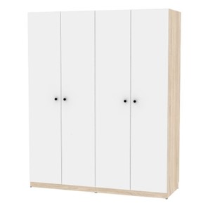 Шкаф четырехдверный Arvid H239 (ДСС-Белый) в Подольске