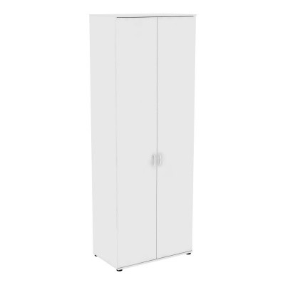 Шкаф 2-х дверный H58, Белый в Серпухове - изображение