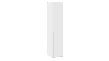 Шкаф для белья Порто (580) СМ-393.07.001 (Белый жемчуг/Белый софт) в Химках