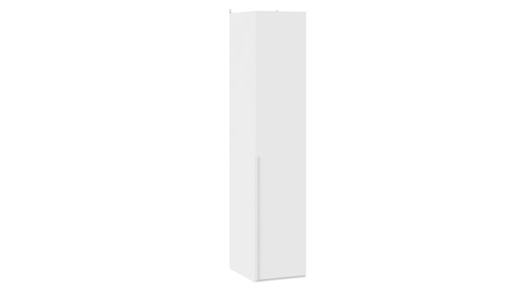 Шкаф для белья Порто (580) СМ-393.07.001 (Белый жемчуг/Белый софт) в Подольске - изображение
