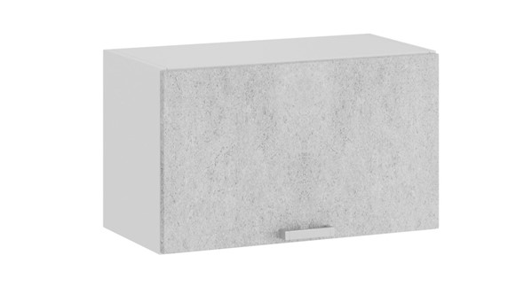 Навесной шкаф Гранита 1В6Г (Белый/Бетон снежный) в Подольске - изображение