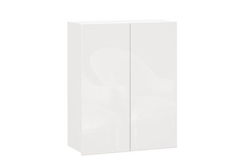 Кухонный высокий шкаф 800, Шервуд, ЛД 281.460.000.168, белый/белый глянец в Подольске