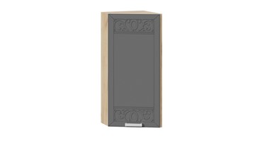Торцевой шкаф на кухню Долорес 1В3Т (Дуб крафт золотой/Титан) в Подольске