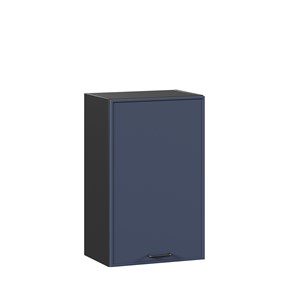 Настенный шкаф 450 Индиго ЛД 298.330.000.145, Чёрный/Тёмно-синий в Химках