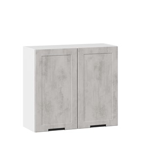 Кухонный шкаф 800 Джамис ЛД 296.360.000.022, Белый/Белый камень в Подольске