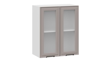 Кухонный шкаф Белладжио 1В6С (Белый, Софт капучино) в Одинцово