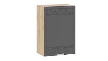 Навесной кухонный шкаф Долорес 1В5 (Дуб крафт золотой/Титан) в Химках