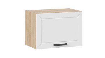 Навесной кухонный шкаф Лорас 1В5Г (Дуб крафт золотой/Холст белый) в Подольске
