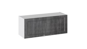 Навесной кухонный шкаф Прованс (Белый глянец/Санторини темный) В_36-90_1ДО в Подольске