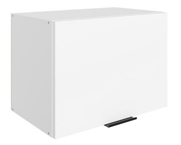Шкаф на кухню Стоун L500 Н360 (1 дв. гл.) (белый/джелато софттач) в Подольске