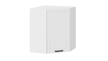 Навесной кухонный  угловой шкаф Лорас 1В6У (Белый/Холст белый) в Одинцово