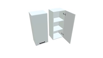 Кухонный шкаф В9 45, Белое гладкое Ламарти/Белый в Серпухове