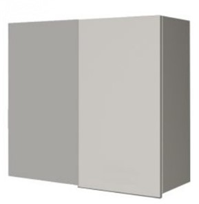 Шкаф на кухню ВУП 760 Белое гладкое Ламарти/Антрацит в Подольске - предосмотр