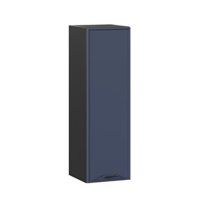 Навесной кухонный шкаф высокий 300 Индиго ЛД 298.410.000.150, Чёрный/Тёмно-синий в Химках