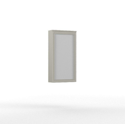Шкаф навесной фасад зеркало, Bella (Б-ШН зр) в Одинцово - изображение