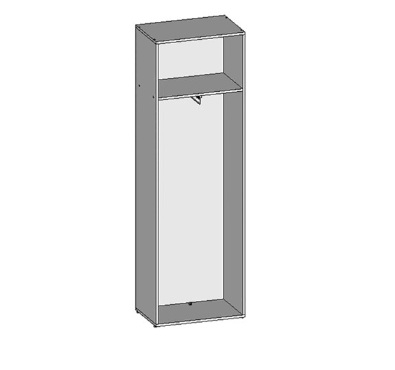 Шкаф для одежды НШ-10, Белый в Подольске - изображение 1