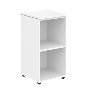 Низкий шкаф колонна MORRIS Дуб Базель/Белый MLC 42 (429х423х821) в Подольске