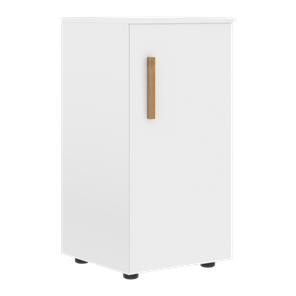 Низкий шкаф колонна с правой дверью FORTA Белый FLC 40.1 (R) (399х404х801) в Москве